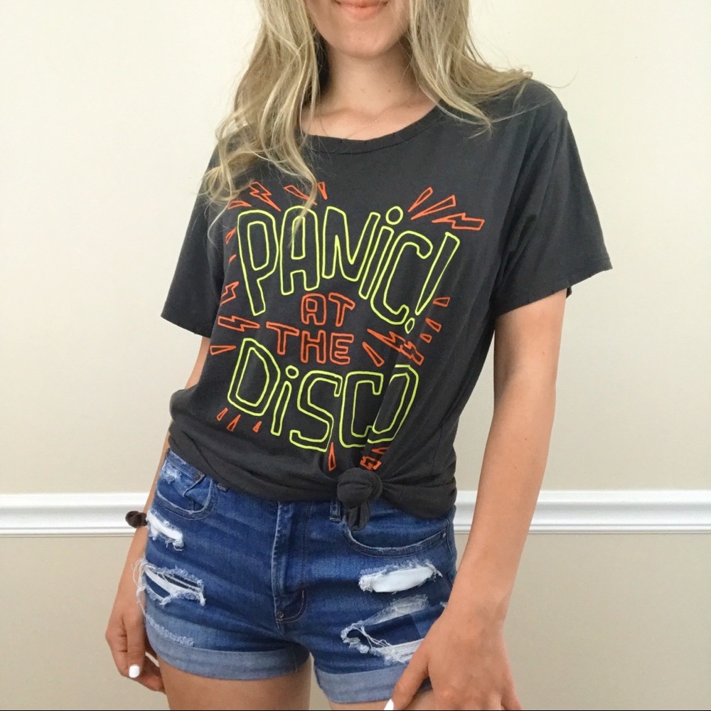 Panic! At The Disco Manhead Band T-shirt